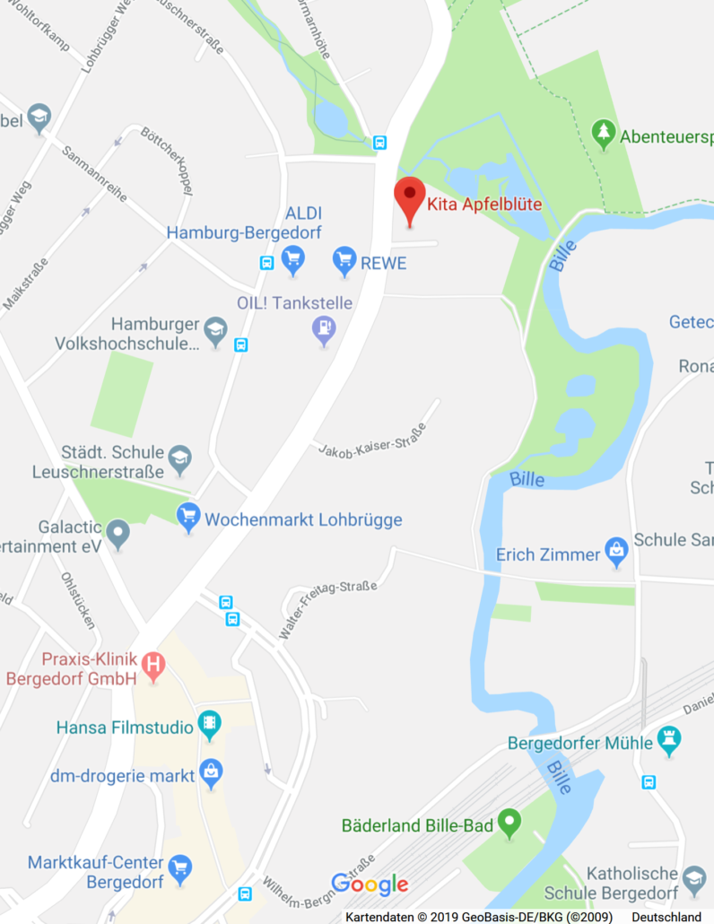 Google Maps Standort